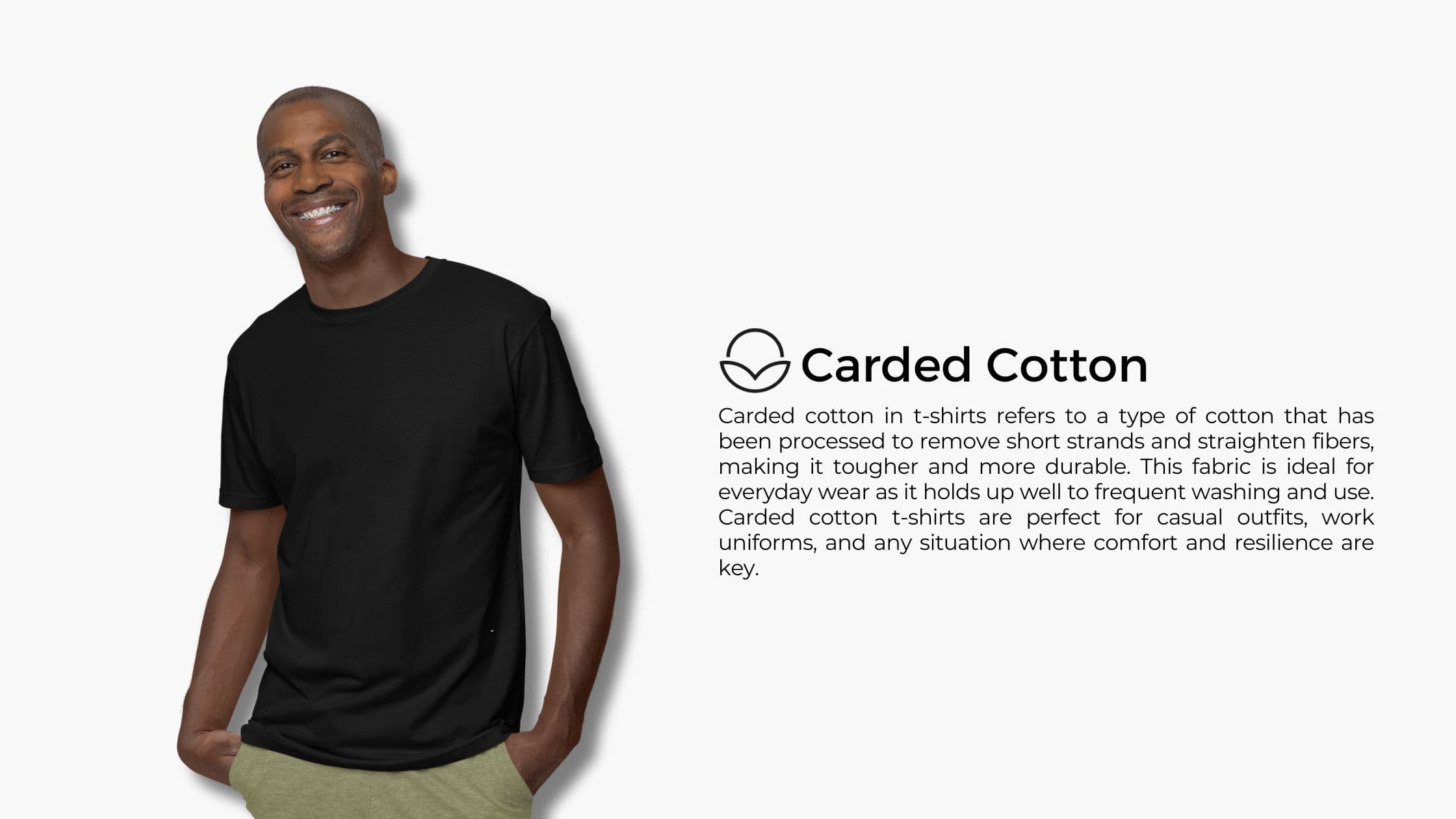 Botswana Carded Cotton T-Shirts